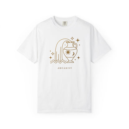 Aquarius Celestial Zodiac Sign T-shirt