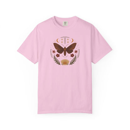 Moth With Natural Elements T-shirt