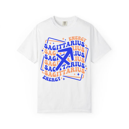 Sagittarius Retro-Psychedelic Zodiac Sign T-shirt