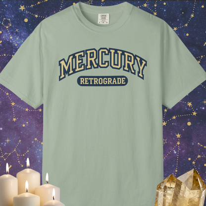 Mercury Retrograde College T-shirt