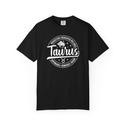 Taurus Vintage Zodiac Sign T-shirt