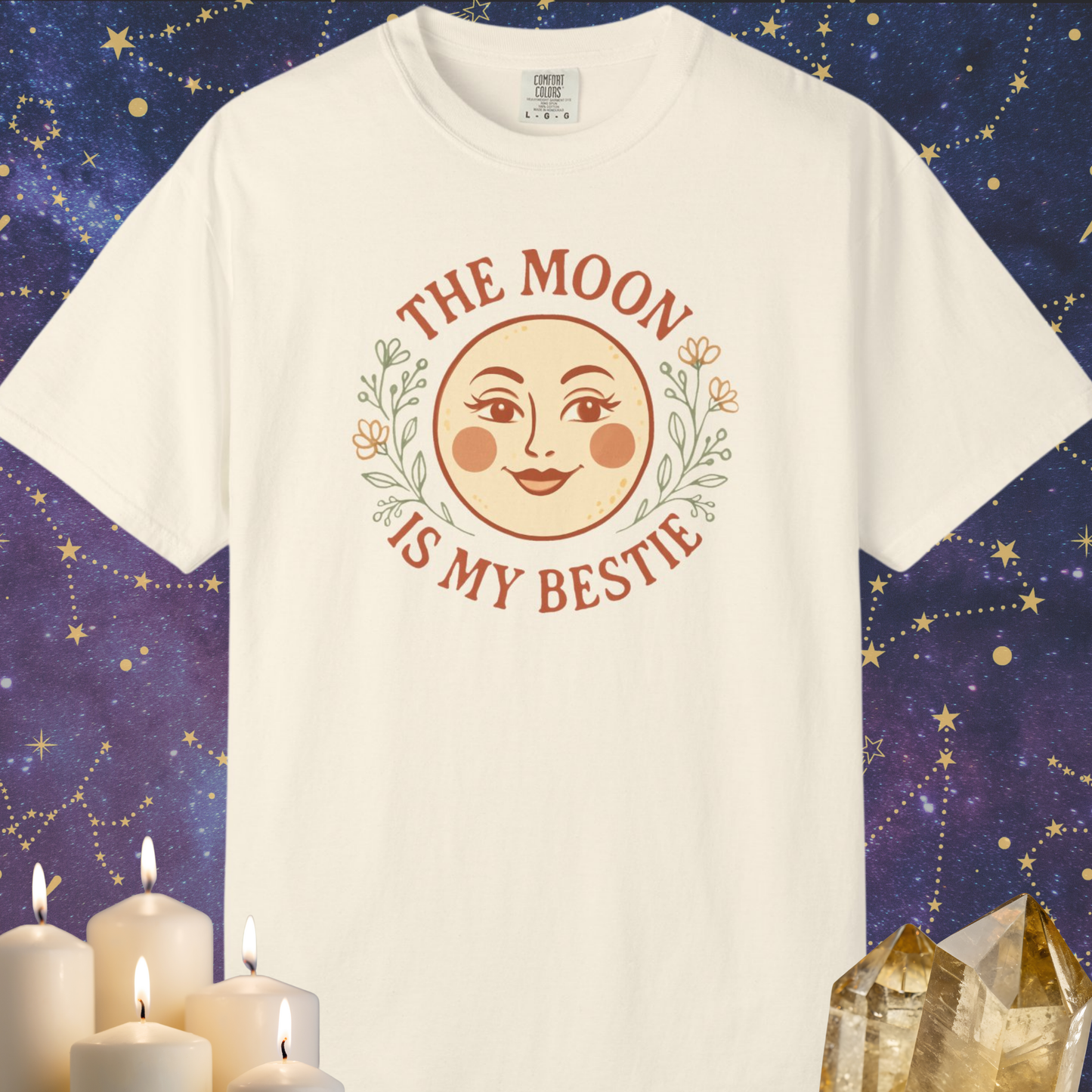 The Moon Is My Bestie T-shirt