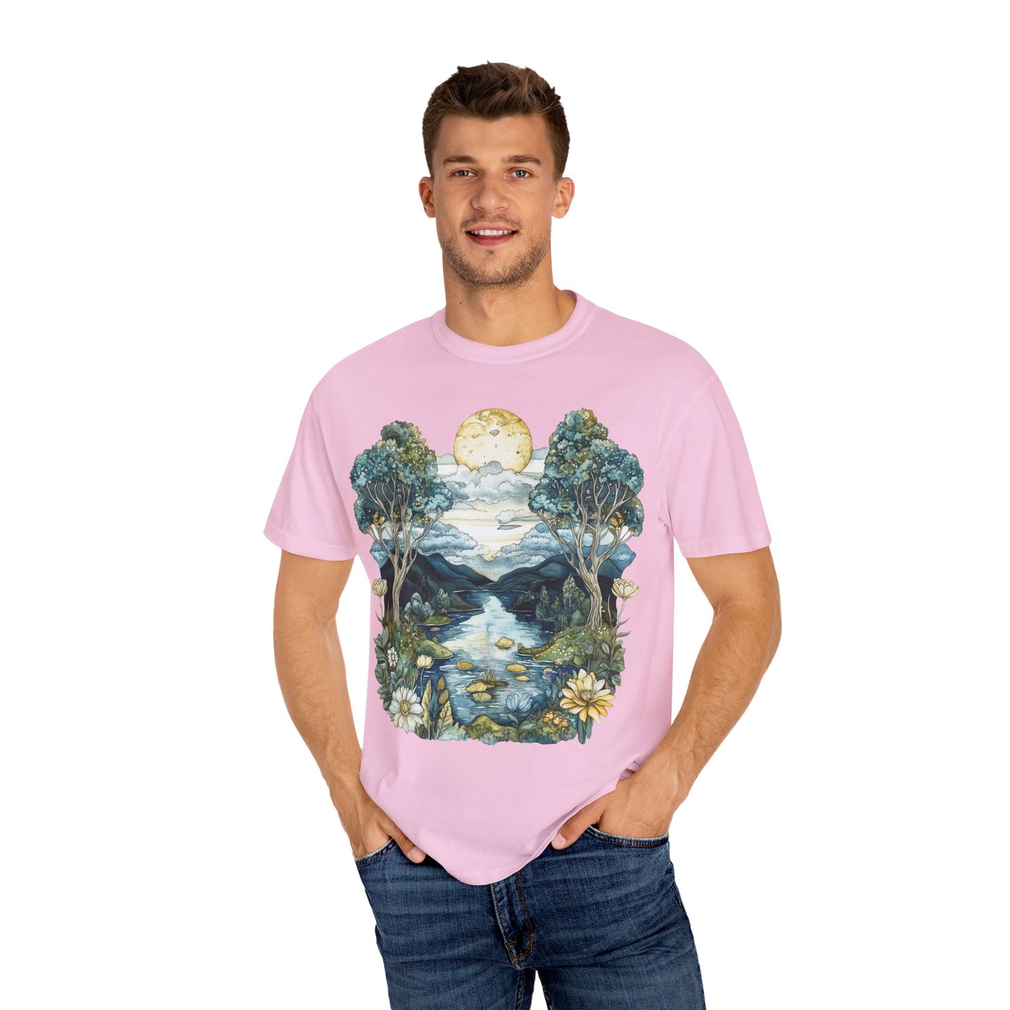 Watercolor Landscape T-shirt