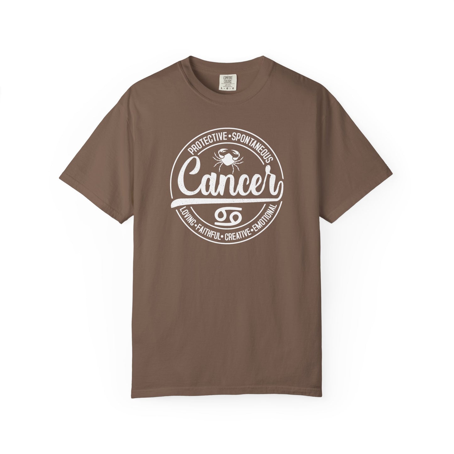 Cancer Vintage Zodiac Sign T-shirt