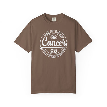 Cancer Vintage Zodiac Sign T-shirt