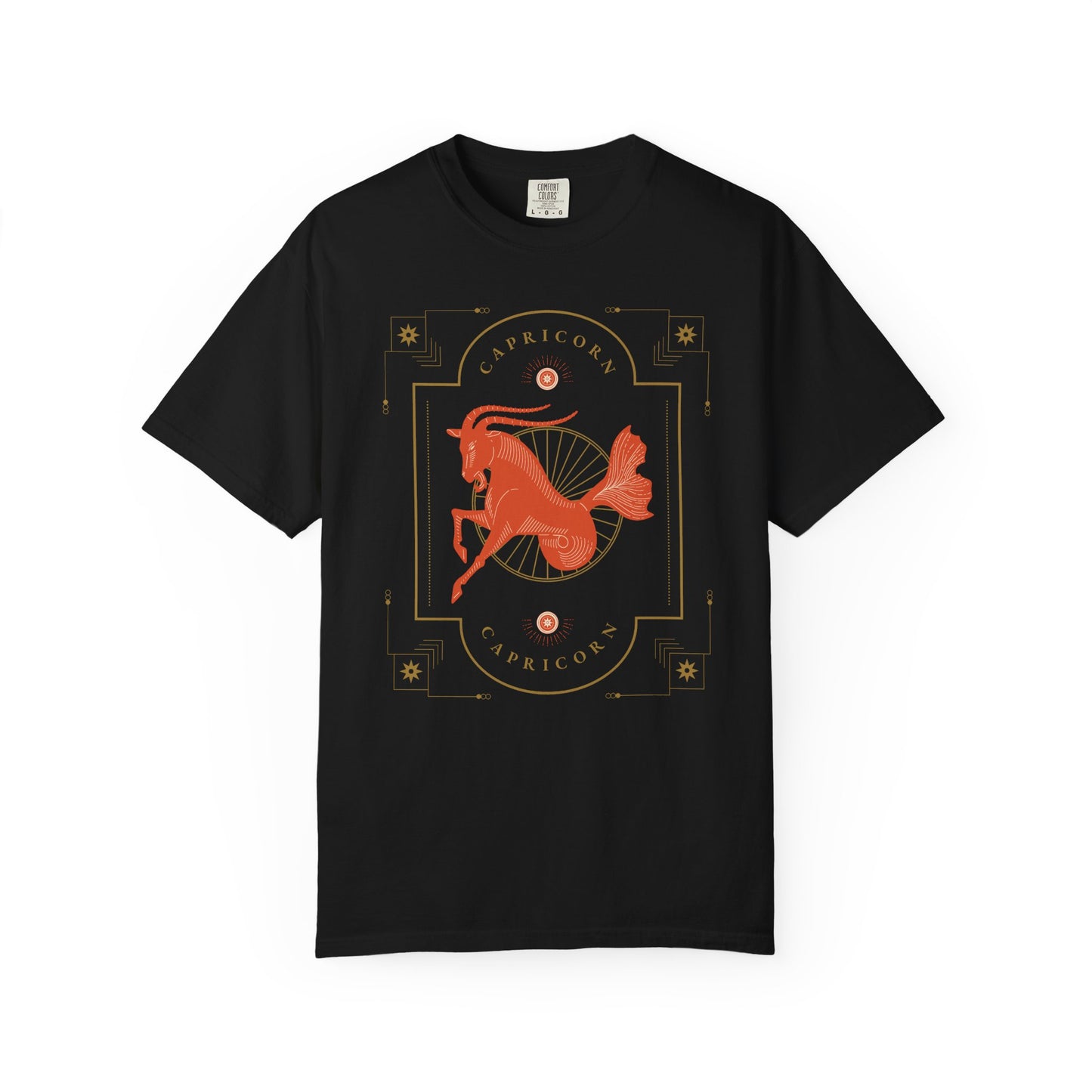 Capricorn Modern Minimalist Zodiac Sign T-shirt