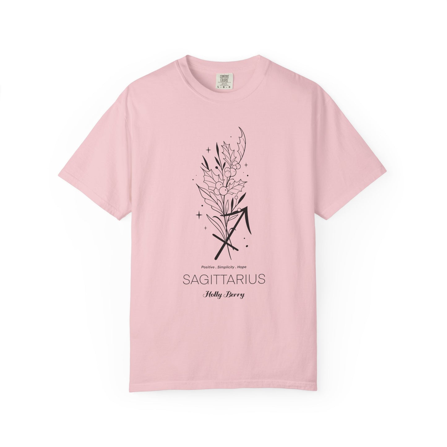 Sagittarius Flower Zodiac Sign T-shirt