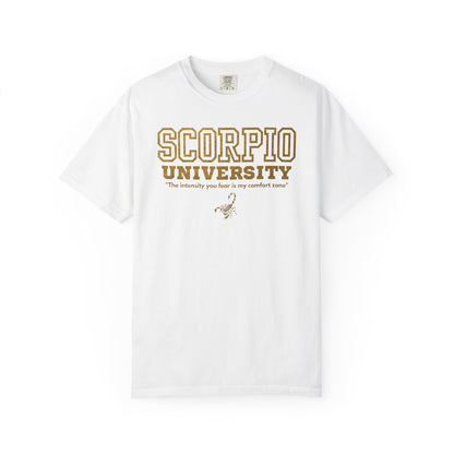Scorpio University Zodiac Sign T-shirt