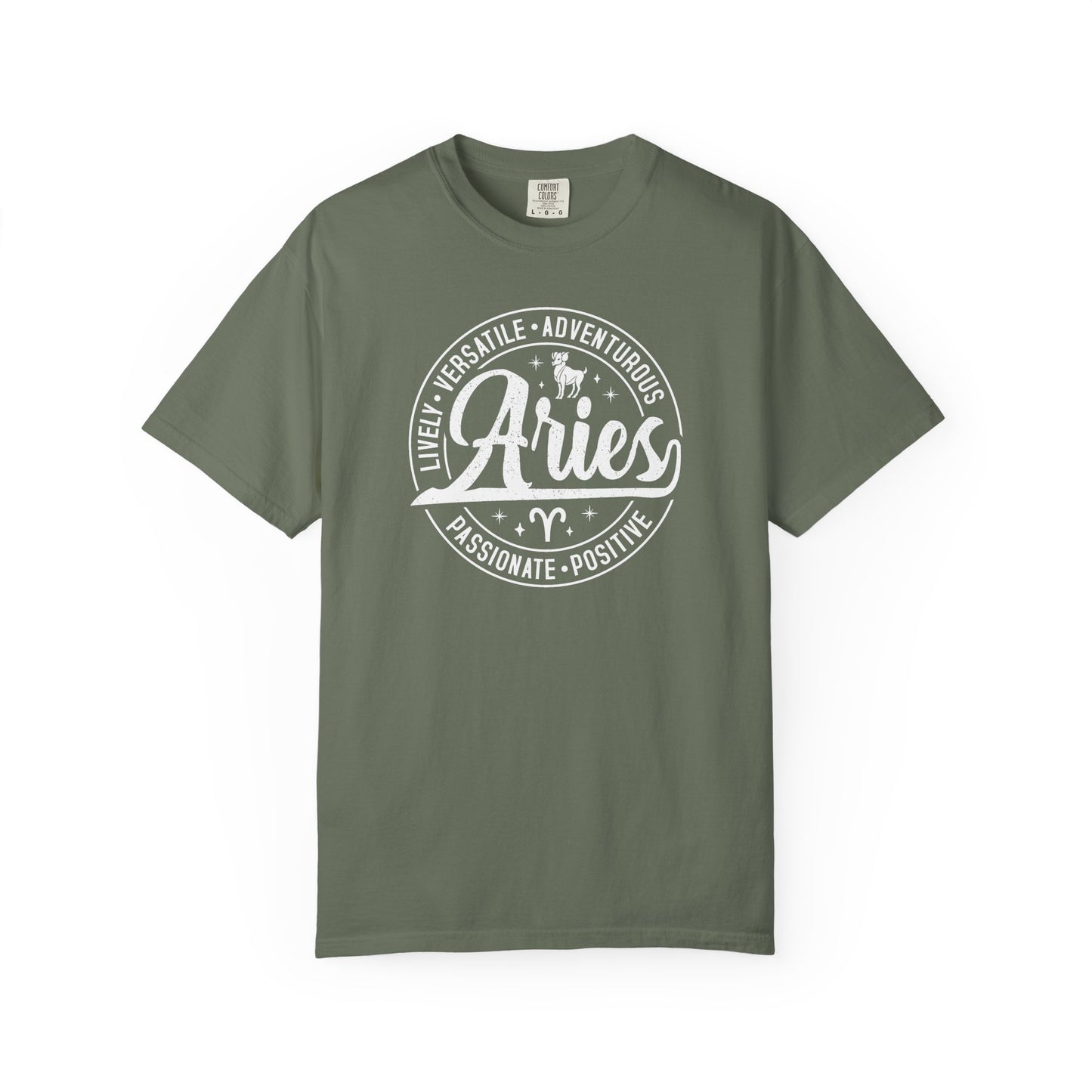 Aries Vintage Zodiac Sign T-shirt