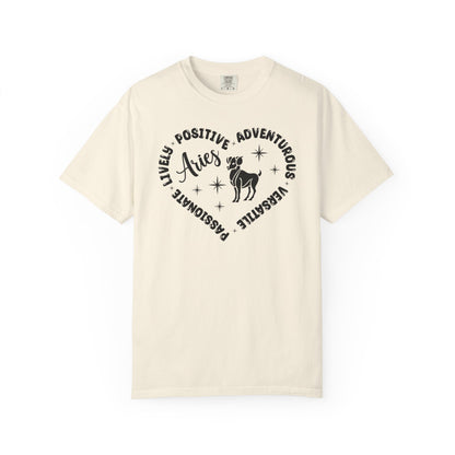 Aries Heart Zodiac Sign T-shirt