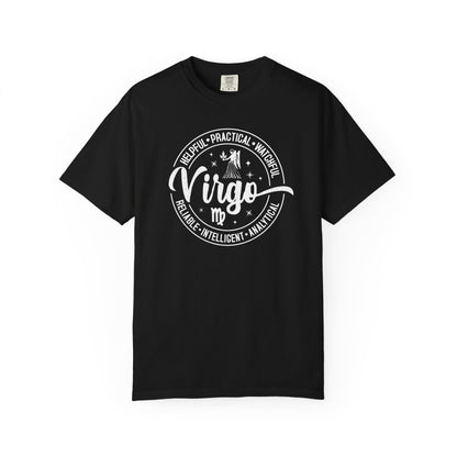 Virgo Vintage Zodiac Sign T-shirt