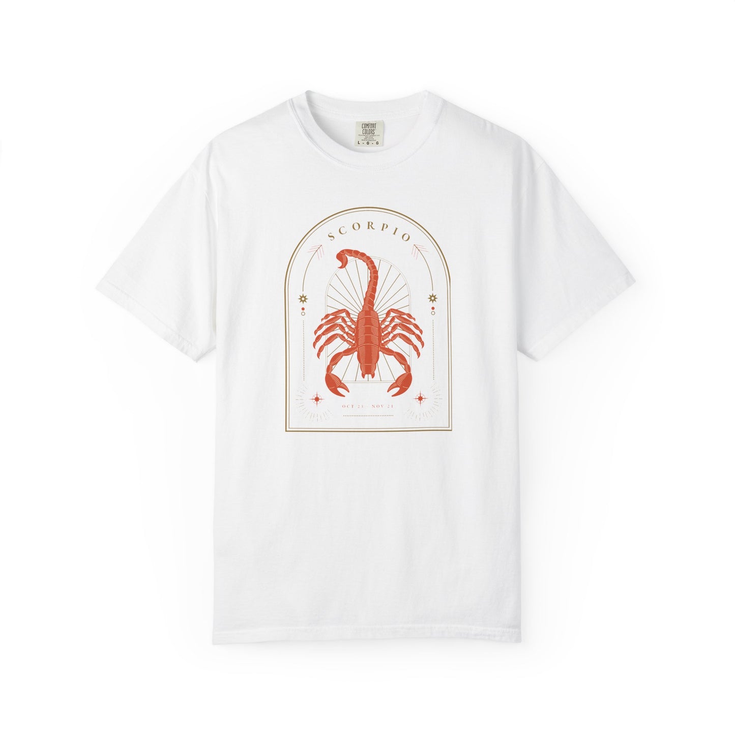 Scorpio Modern Minimalist Zodiac Sign T-shirt