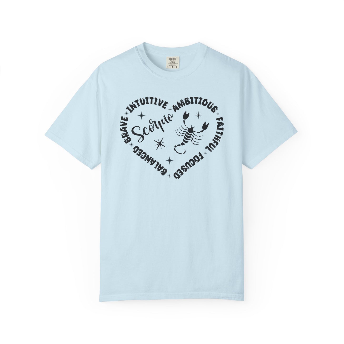 Scorpio Heart Zodiac Sign T-shirt