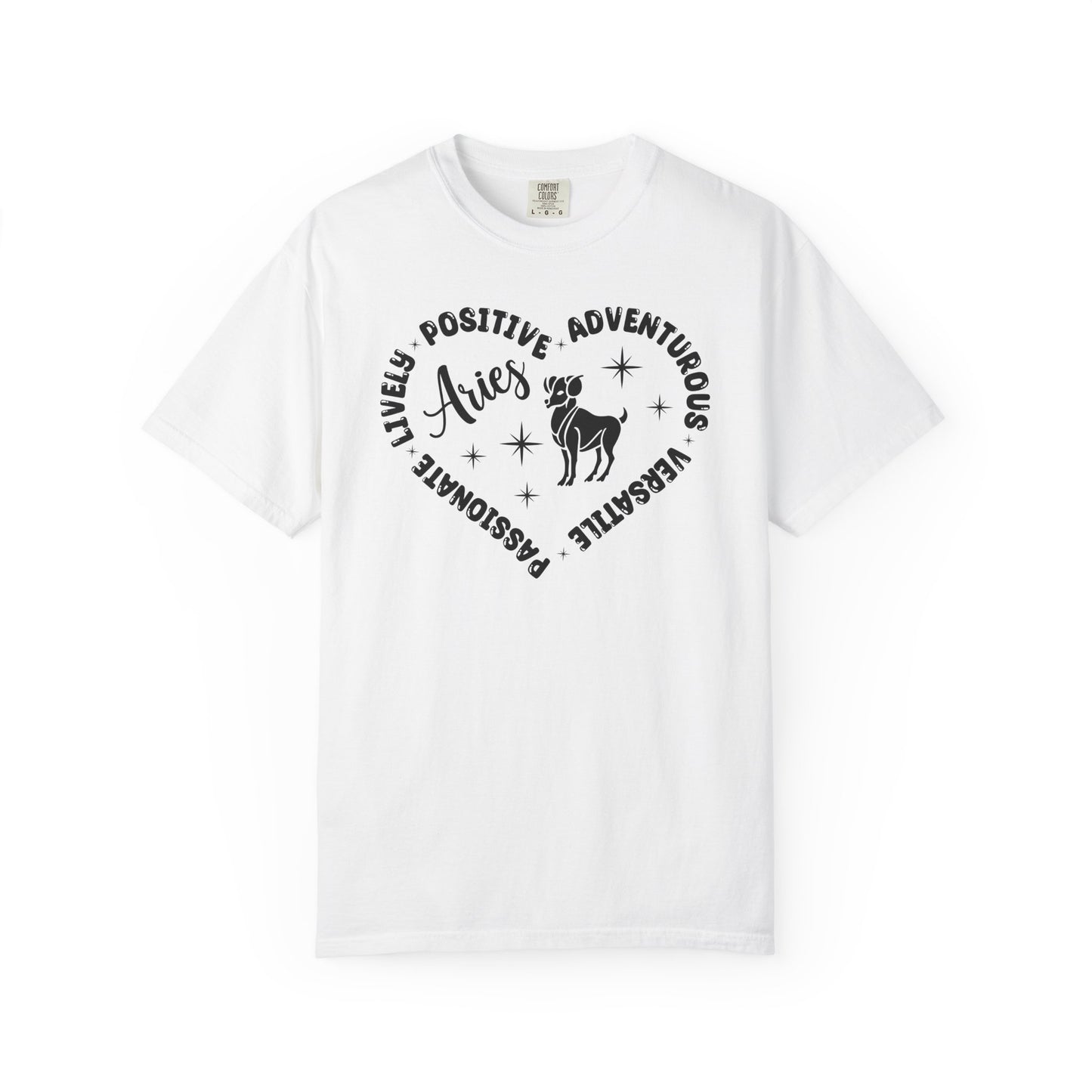 Aries Heart Zodiac Sign T-shirt