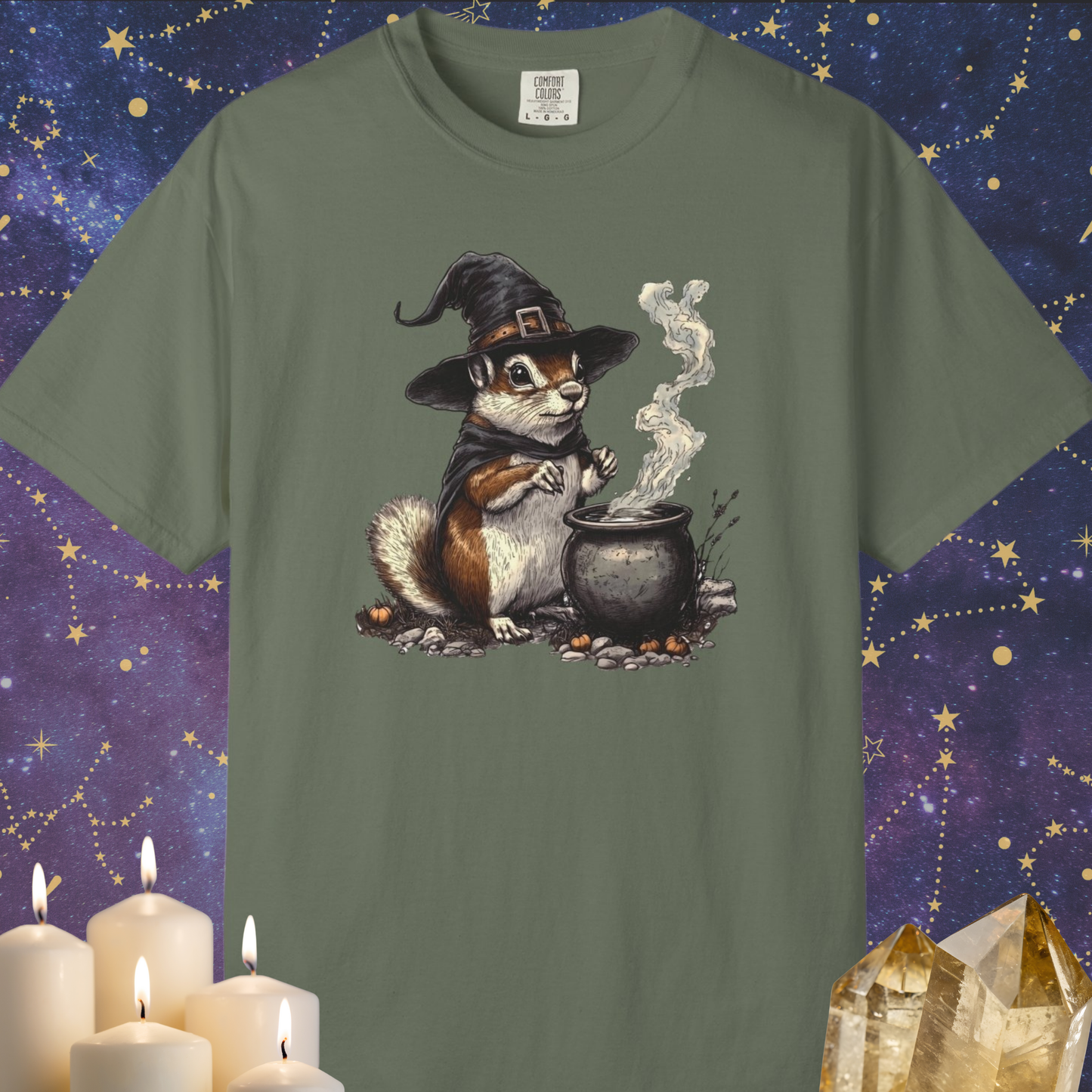 Chipmunk Making Potions T-shirt