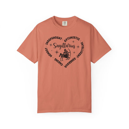 Sagittarius Heart Zodiac Sign T-shirt