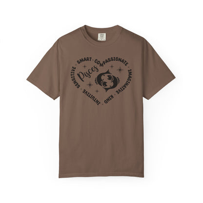 Pisces Heart Zodiac Sign T-shirt