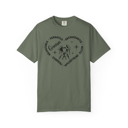 Gemini Heart Zodiac Sign T-shirt