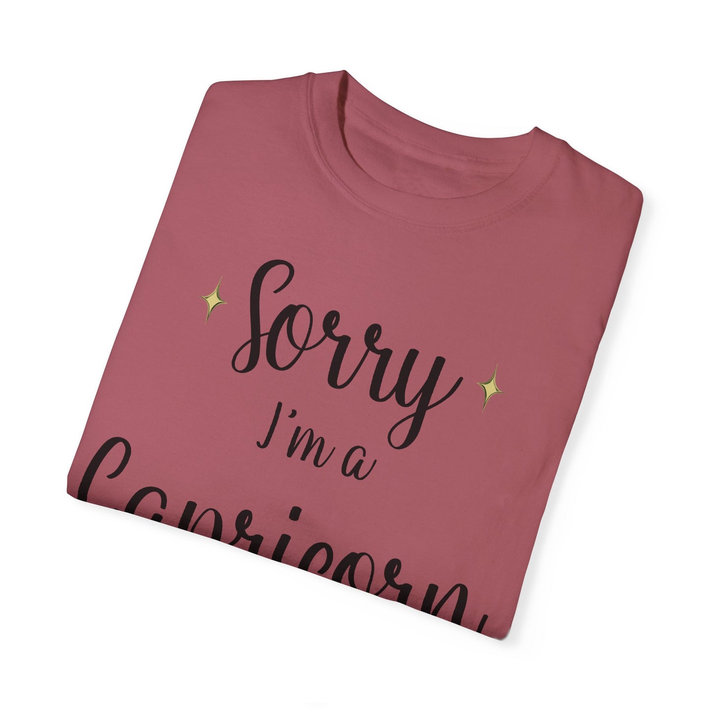 Sorry I'm a capricorn T-shirt