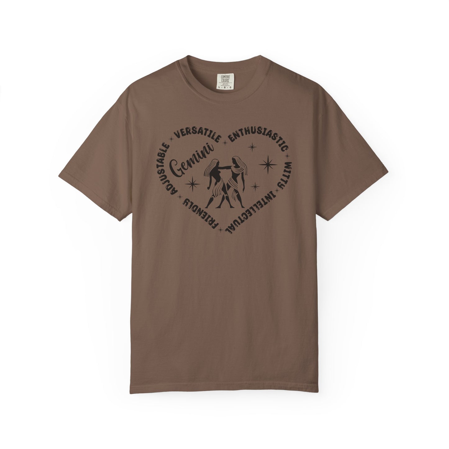 Gemini Heart Zodiac Sign T-shirt