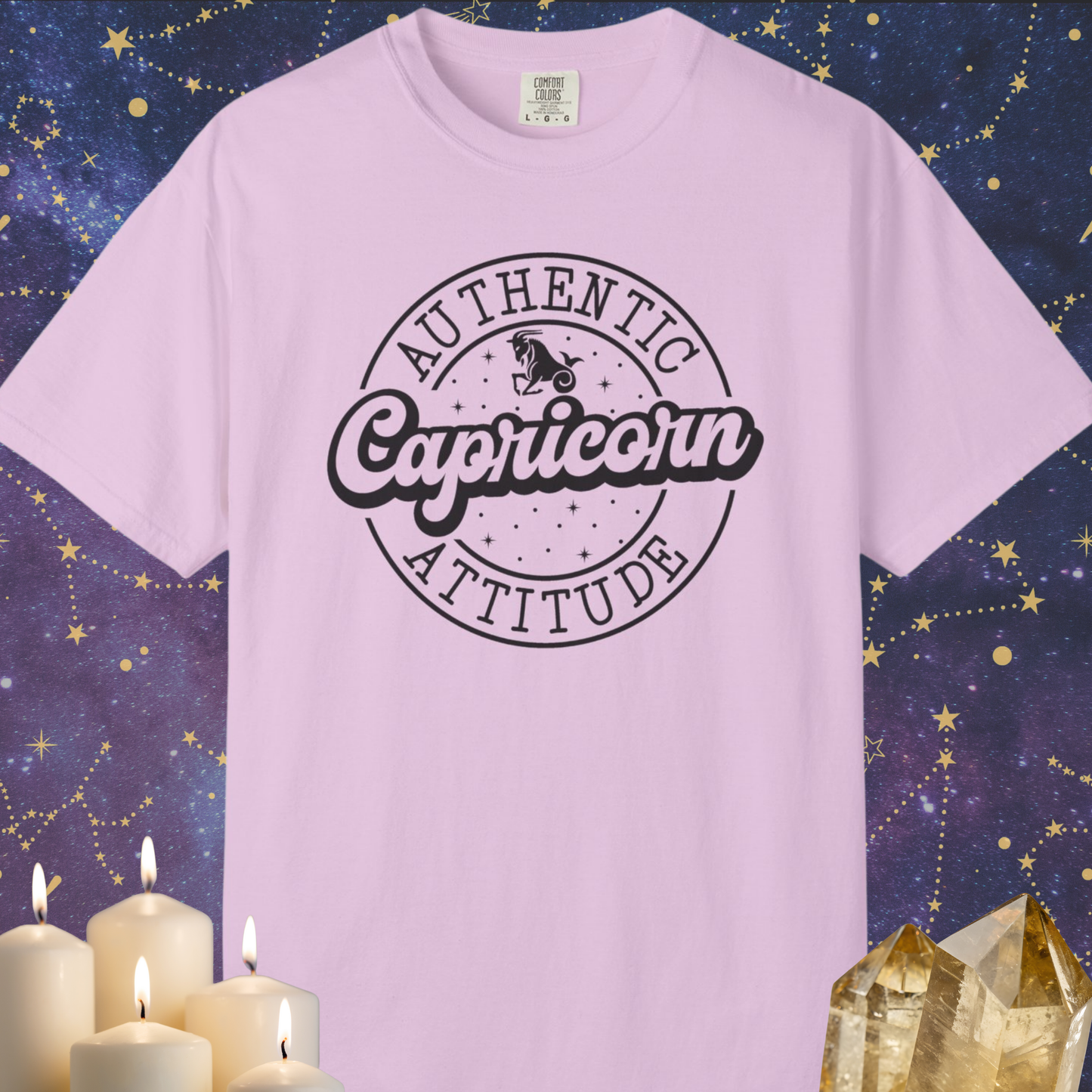 Capricorn Authentic Attitude Zodiac Sign T-shirt