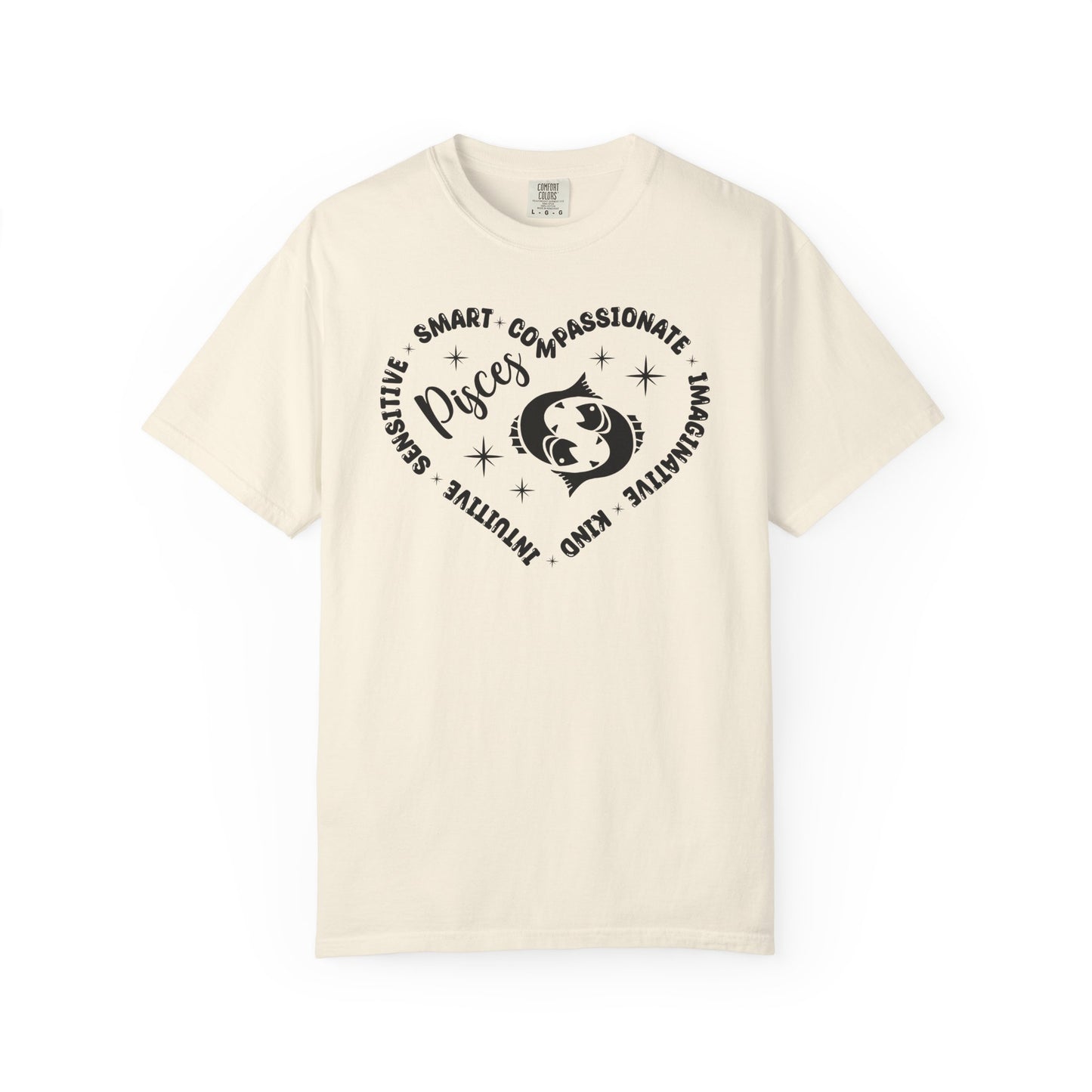 Pisces Heart Zodiac Sign T-shirt