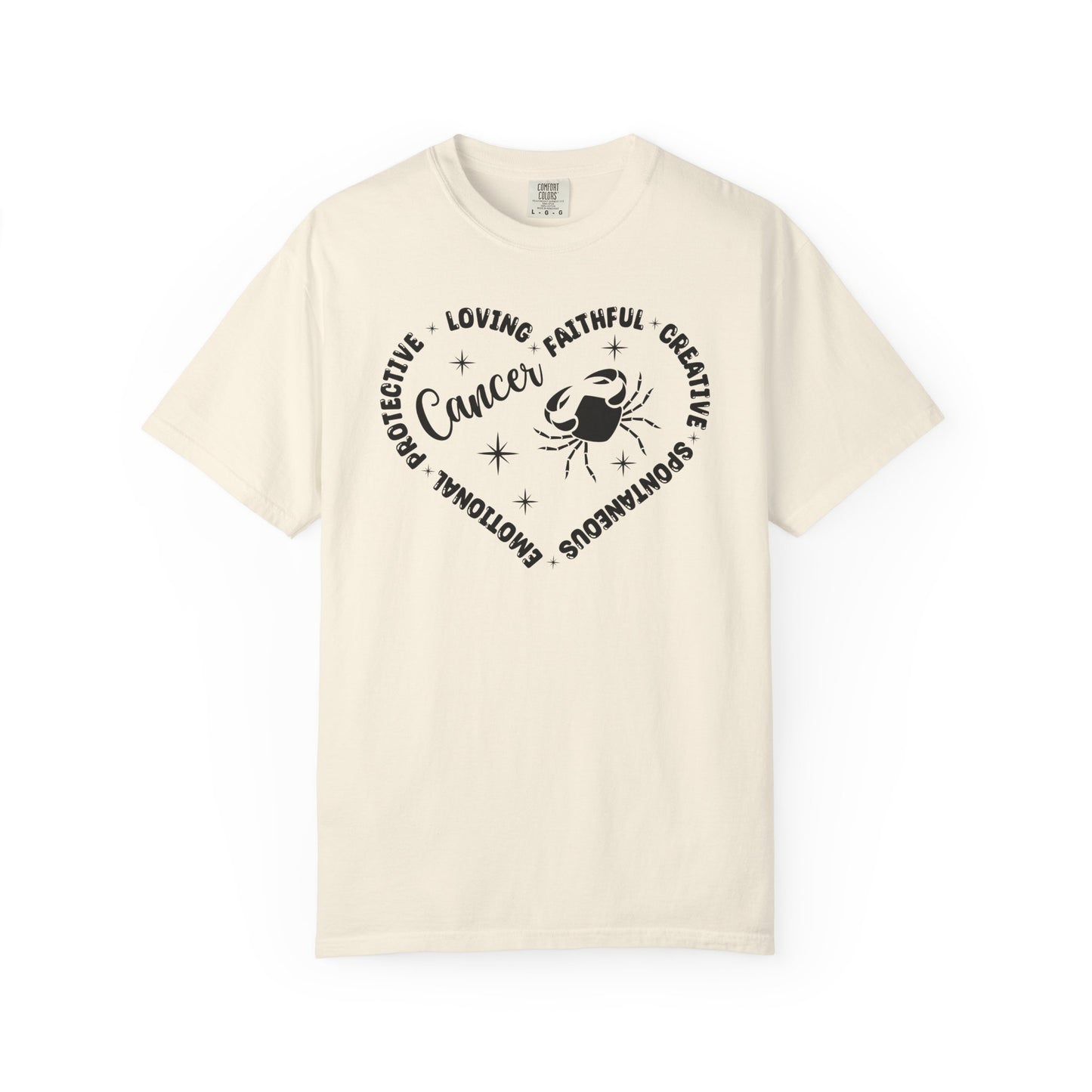Cancer Heart Zodiac Sign T-shirt