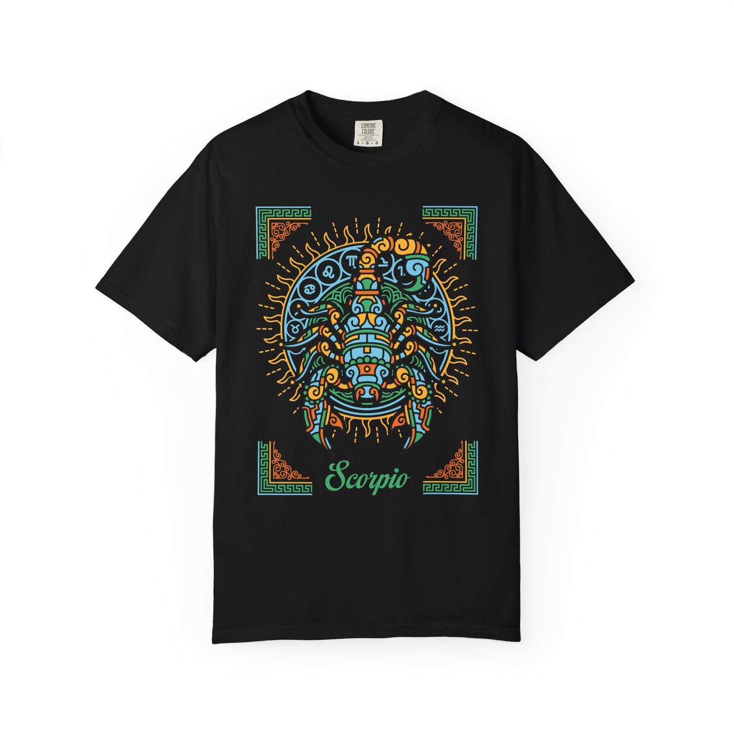 Scorpio Neo-Mythological Zodiac Sign T-shirt