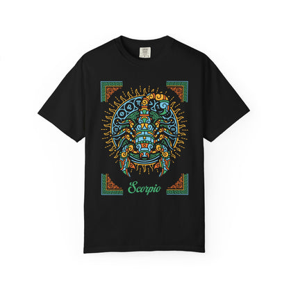Scorpio Neo-Mythological Zodiac Sign T-shirt