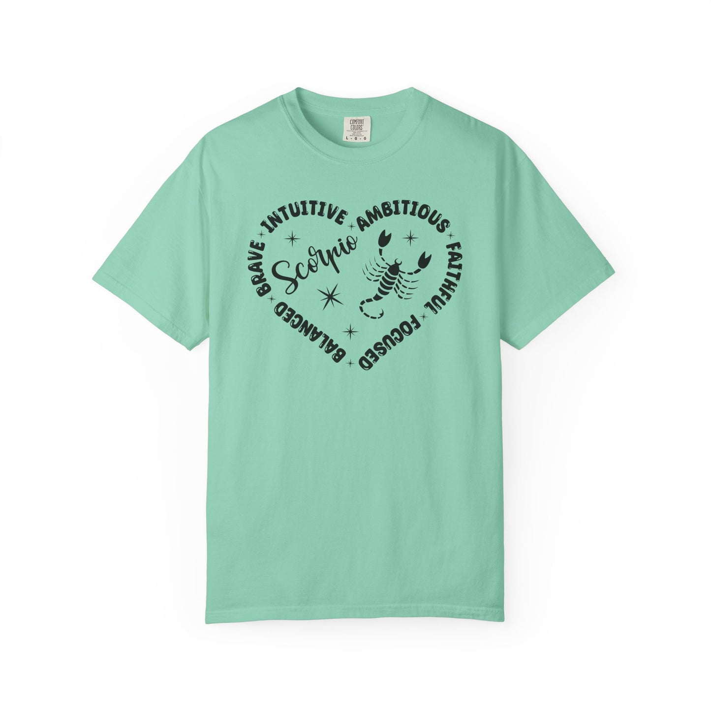Scorpio Heart Zodiac Sign T-shirt