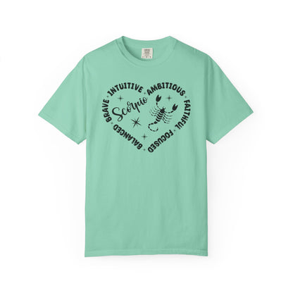 Scorpio Heart Zodiac Sign T-shirt