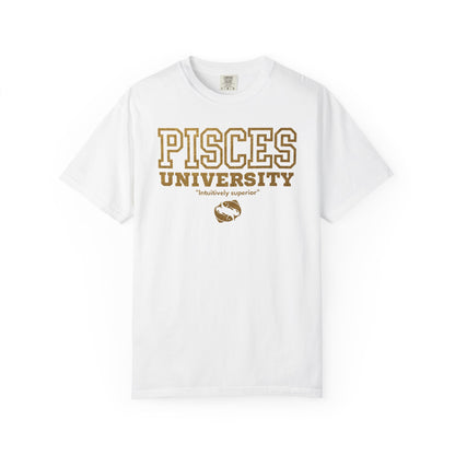 Pisces University Zodiac Sign T-shirt