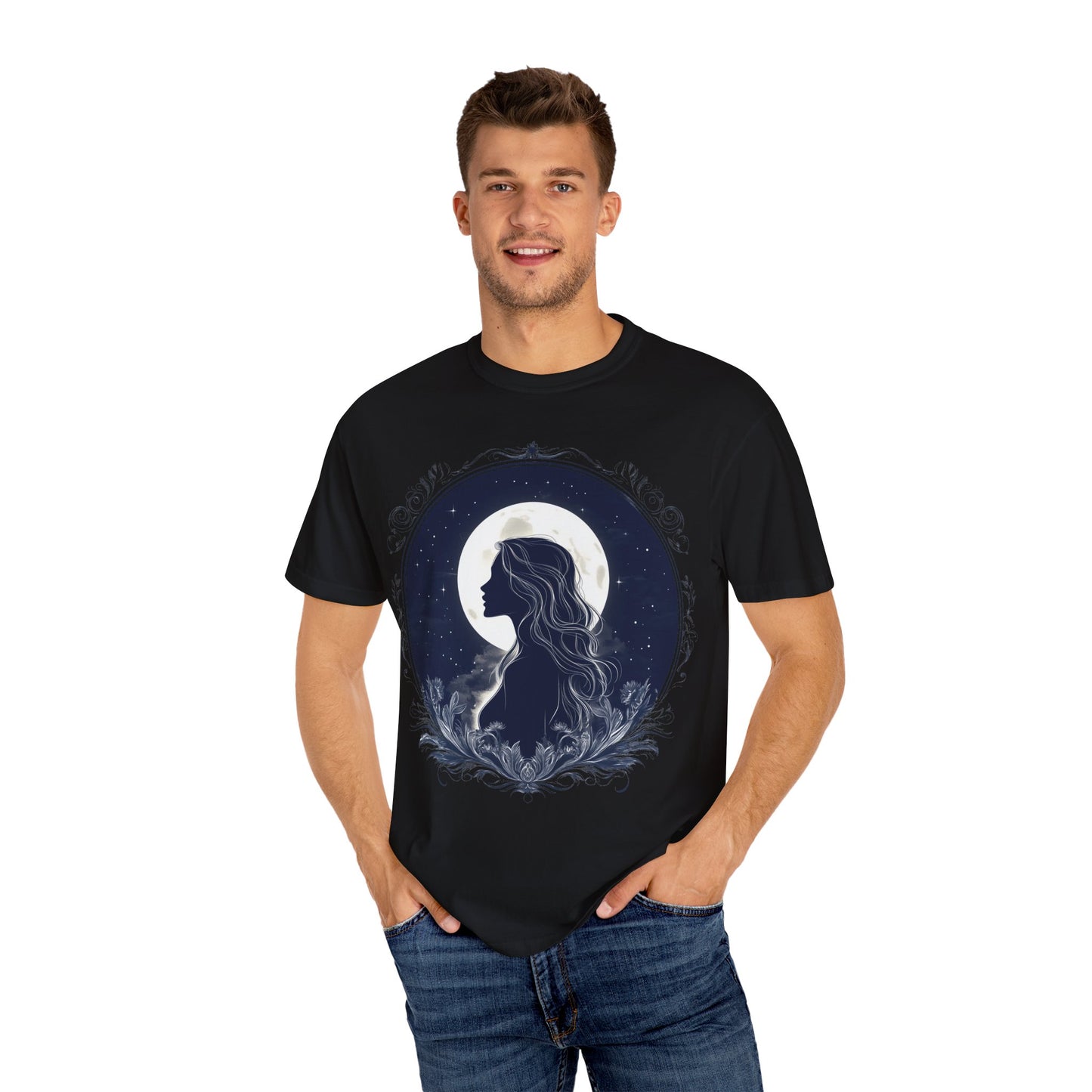 Moon Goddess Silhouette T-shirt