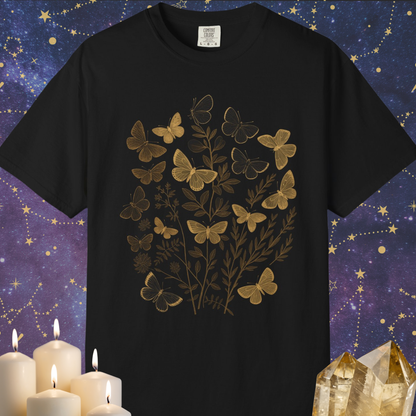 Golden Butterflies T-shirt