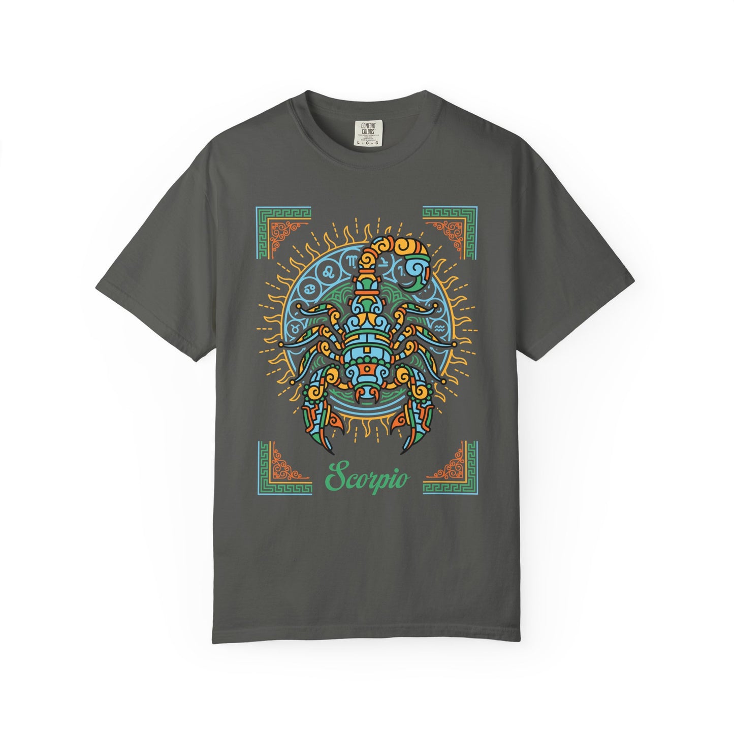 Scorpio Neo-Mythological Zodiac Sign T-shirt