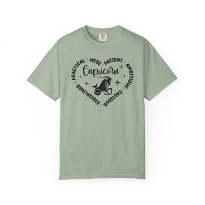 Capricorn Heart Zodiac Sign T-shirt