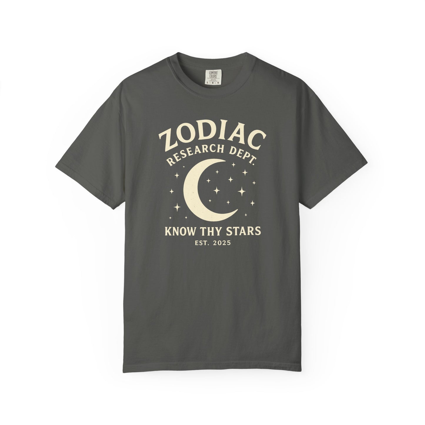 Zodiac Research Department T-shirt