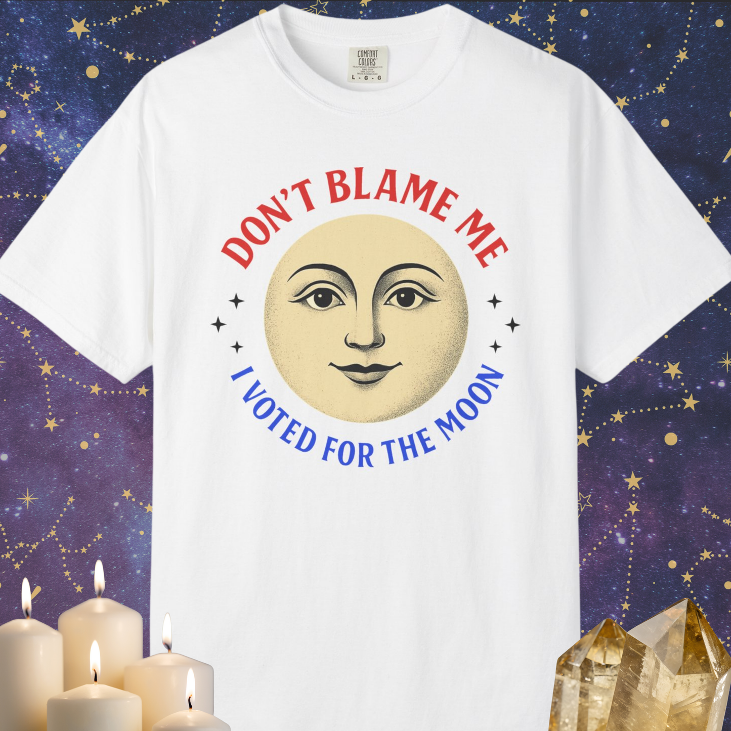 I Voted for the Moon T-shirt