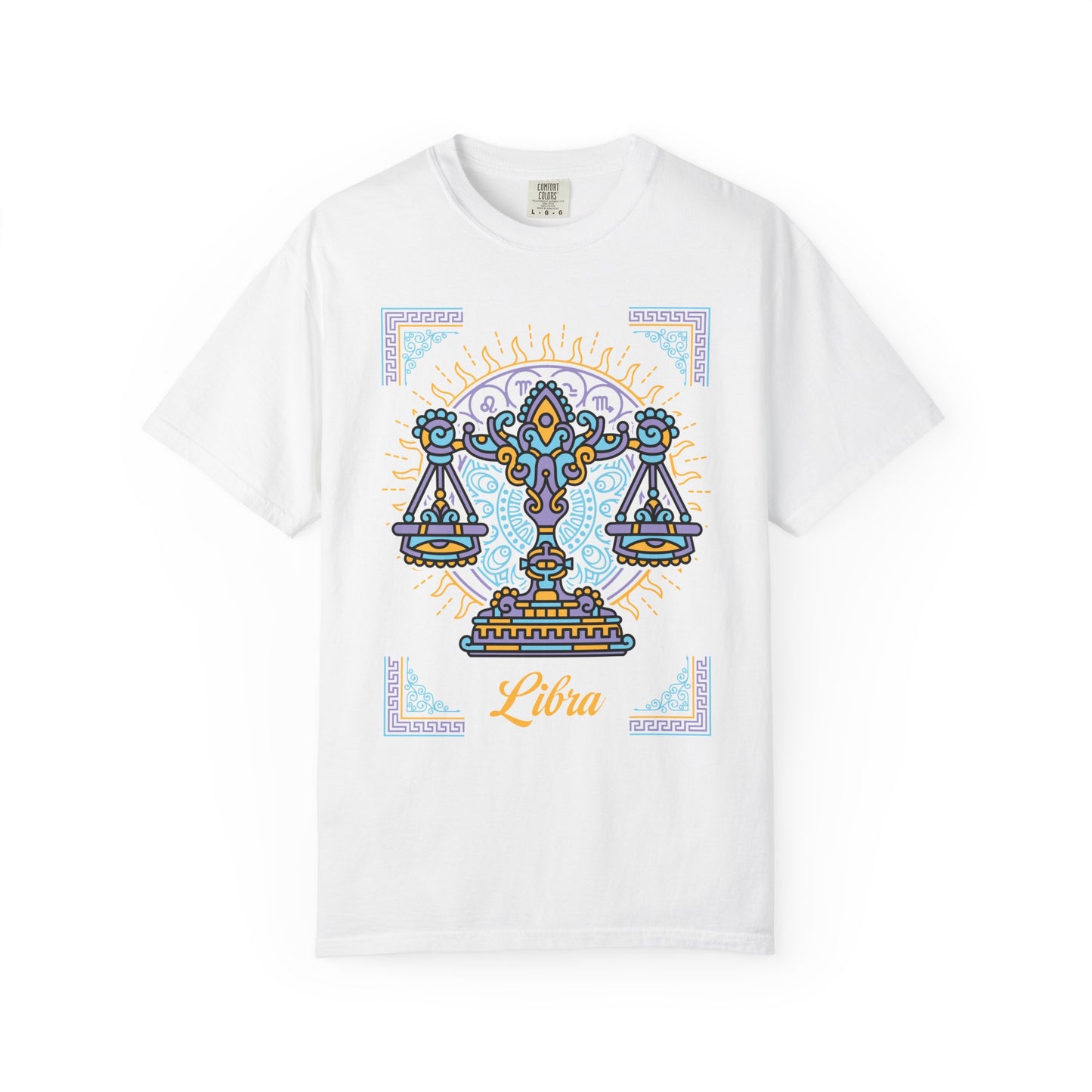 Libra Neo-Mythological Zodiac Sign T-shirt