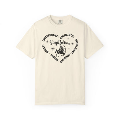 Sagittarius Heart Zodiac Sign T-shirt