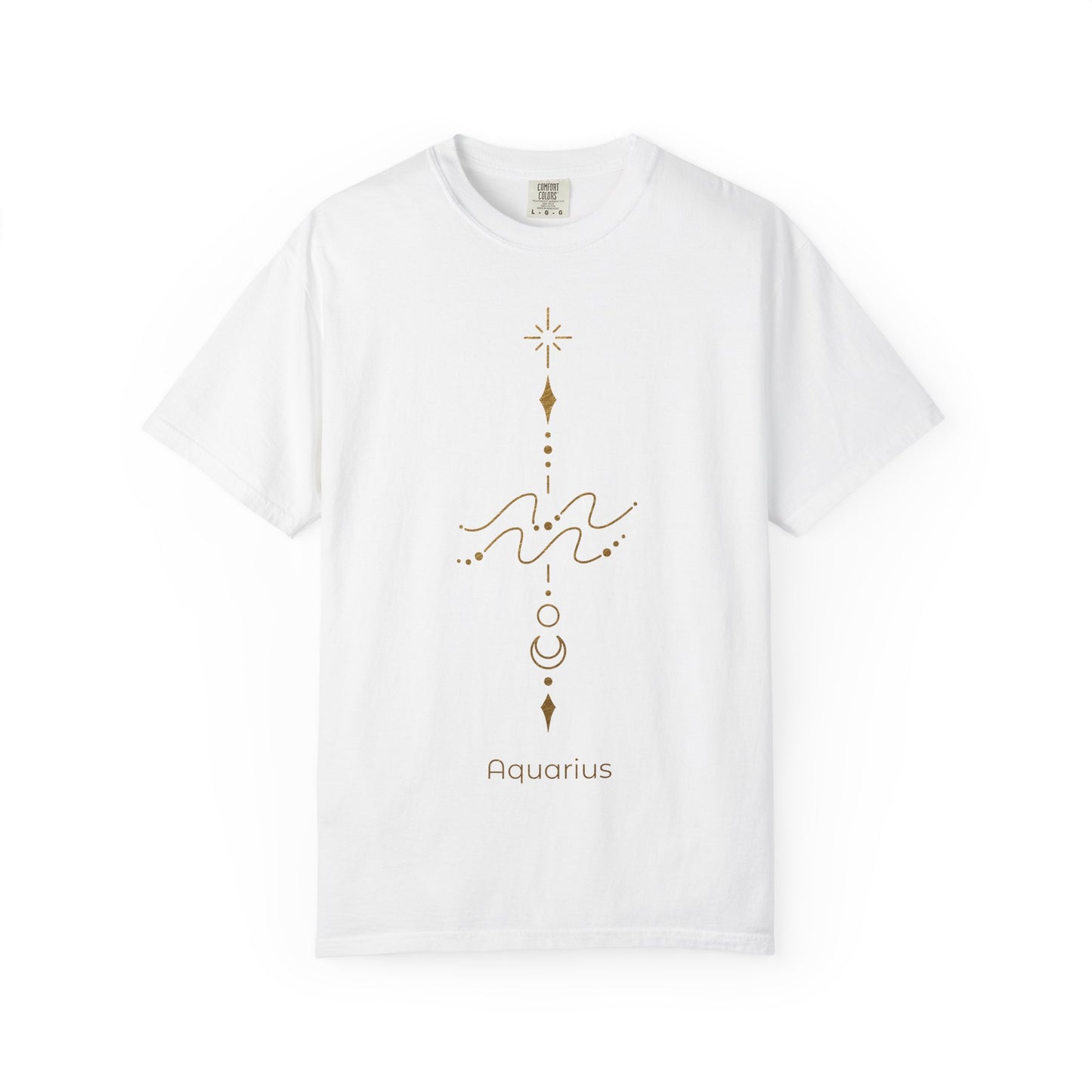 Aquarius Celestial Symbol Zodiac Sign T-shirt