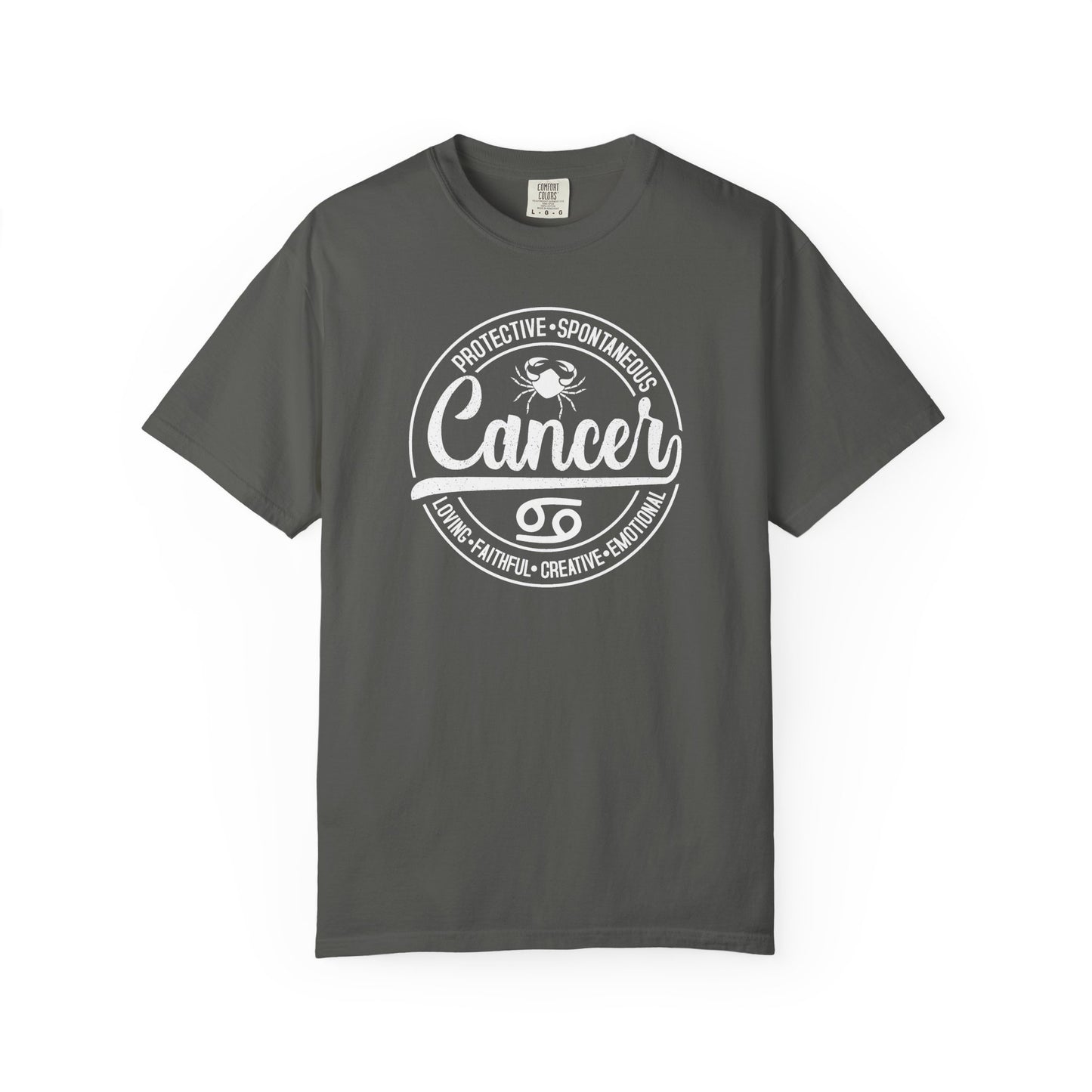 Cancer Vintage Zodiac Sign T-shirt