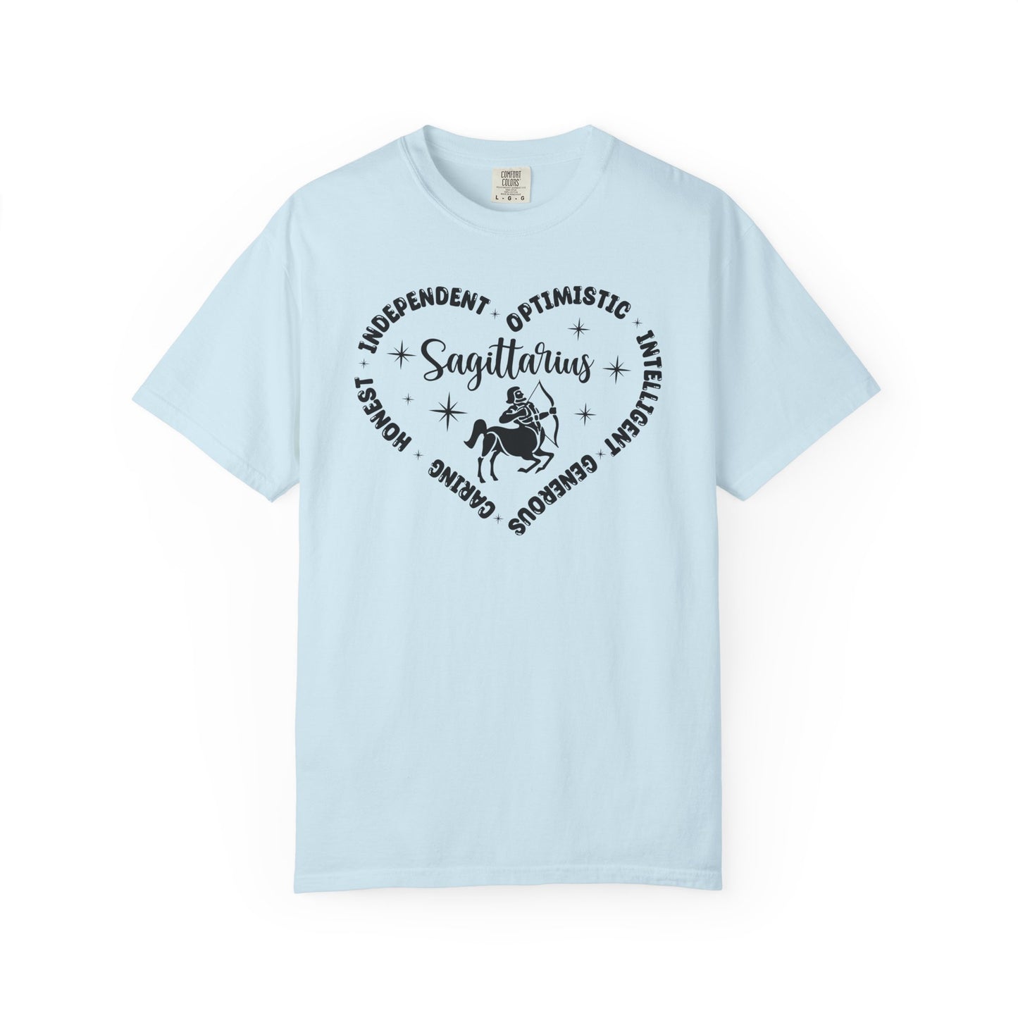Sagittarius Heart Zodiac Sign T-shirt