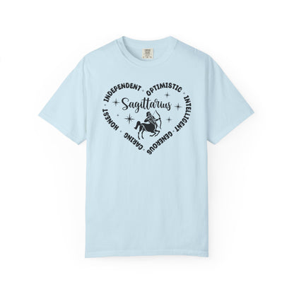 Sagittarius Heart Zodiac Sign T-shirt