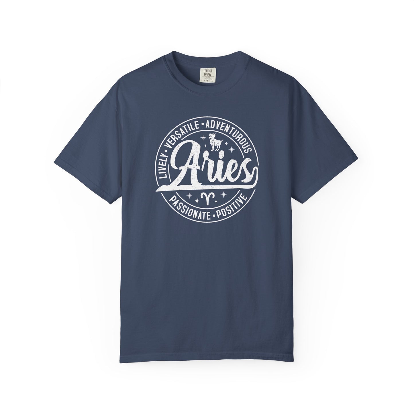Aries Vintage Zodiac Sign T-shirt