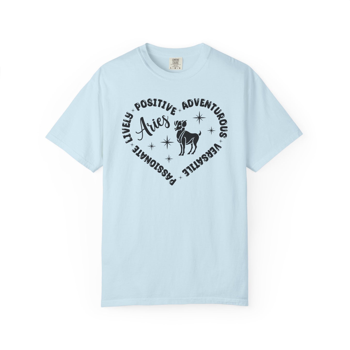 Aries Heart Zodiac Sign T-shirt