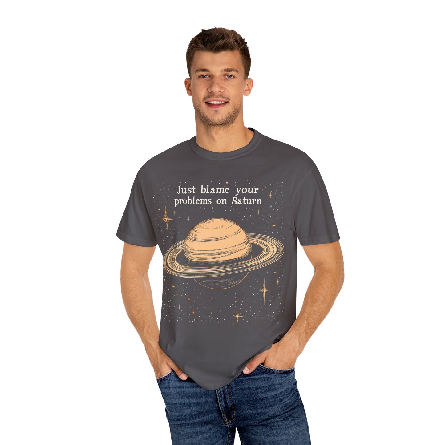 Just Blame Your Problems on Saturn T-shirt