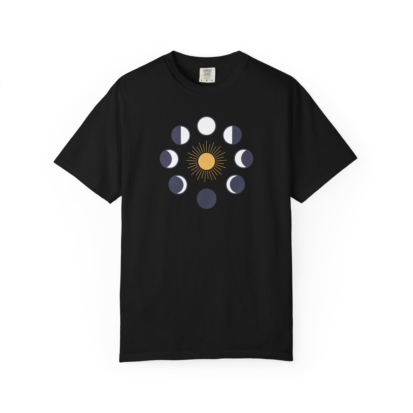 Moon Phases Around Sun T-shirt