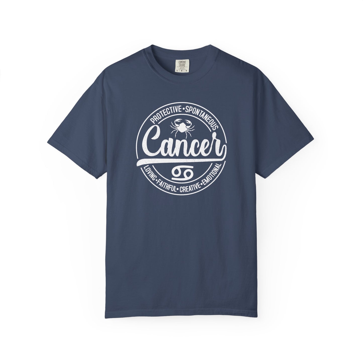 Cancer Vintage Zodiac Sign T-shirt