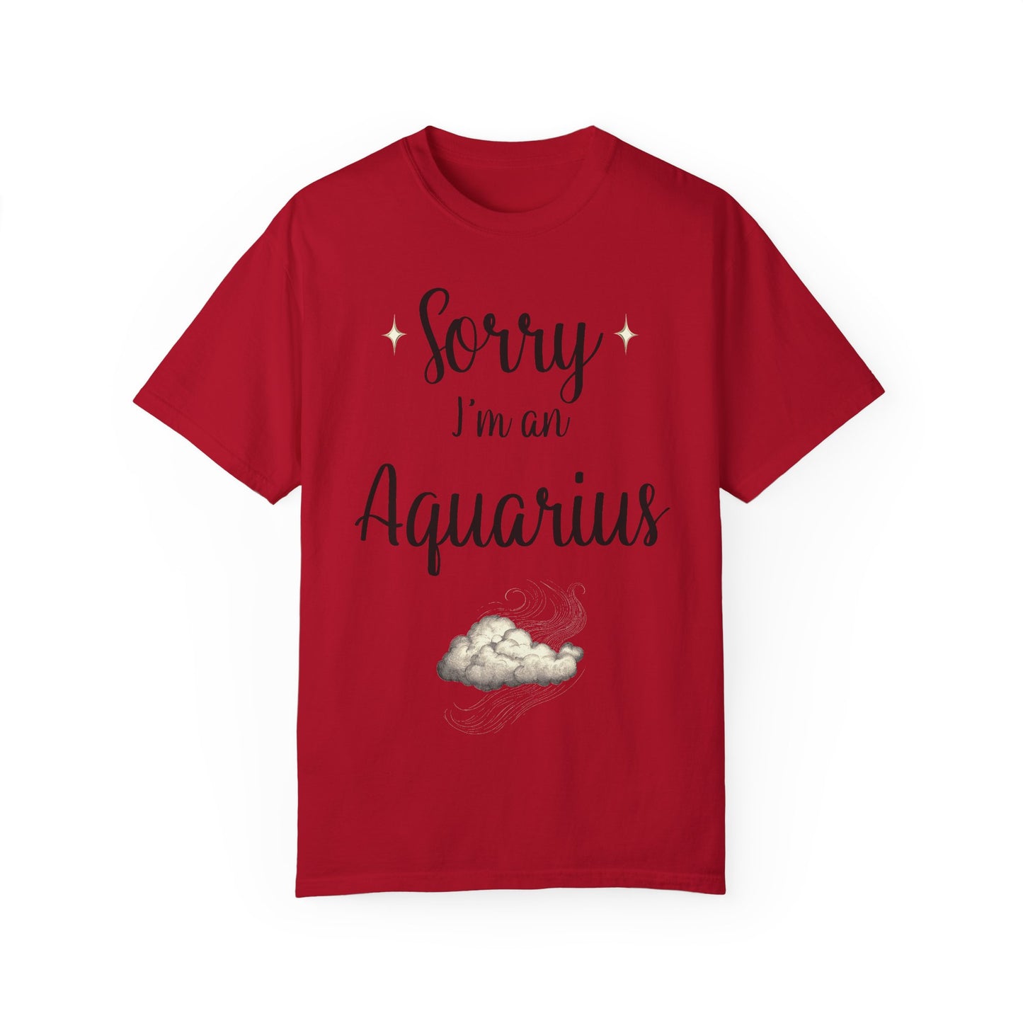 Sorry I'm an Aquarius T-shirt